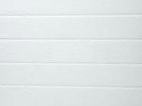 Porte de garage sectionnelle en PVC : Woodgrain ligné Blanc 9010 Brun 8014 RAL